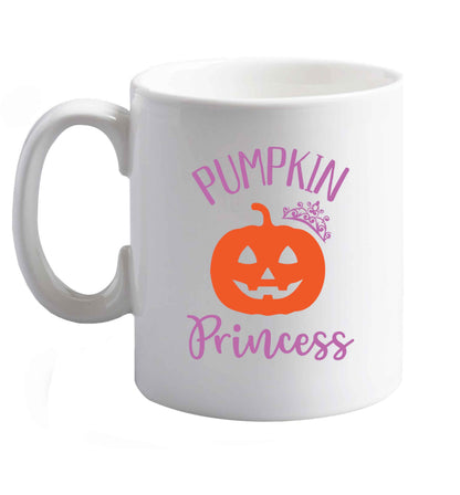 10 oz Favourite Type Pan Pancake ceramic mug right handed