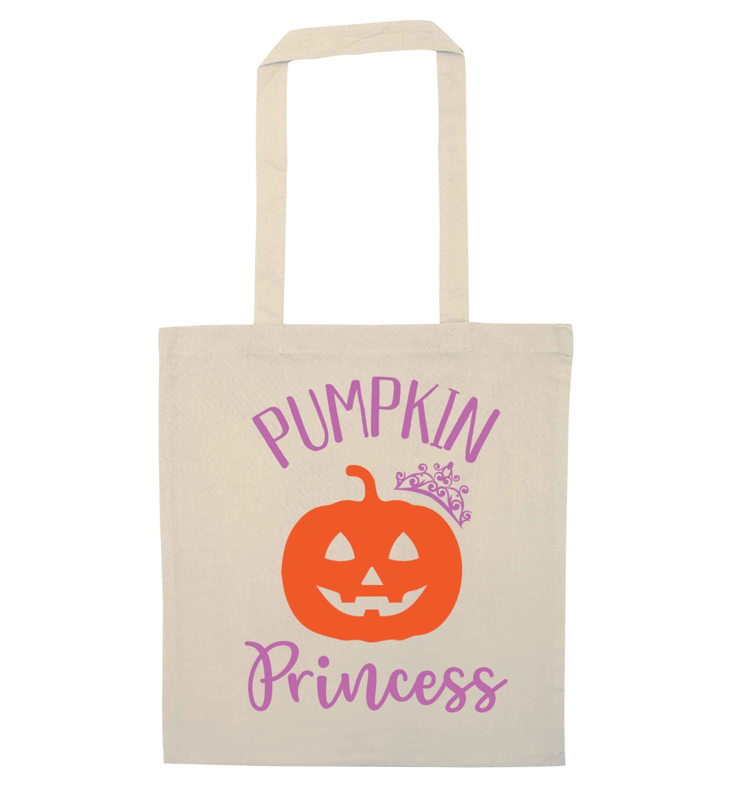 Happiness Pumpkin Spice natural tote bag