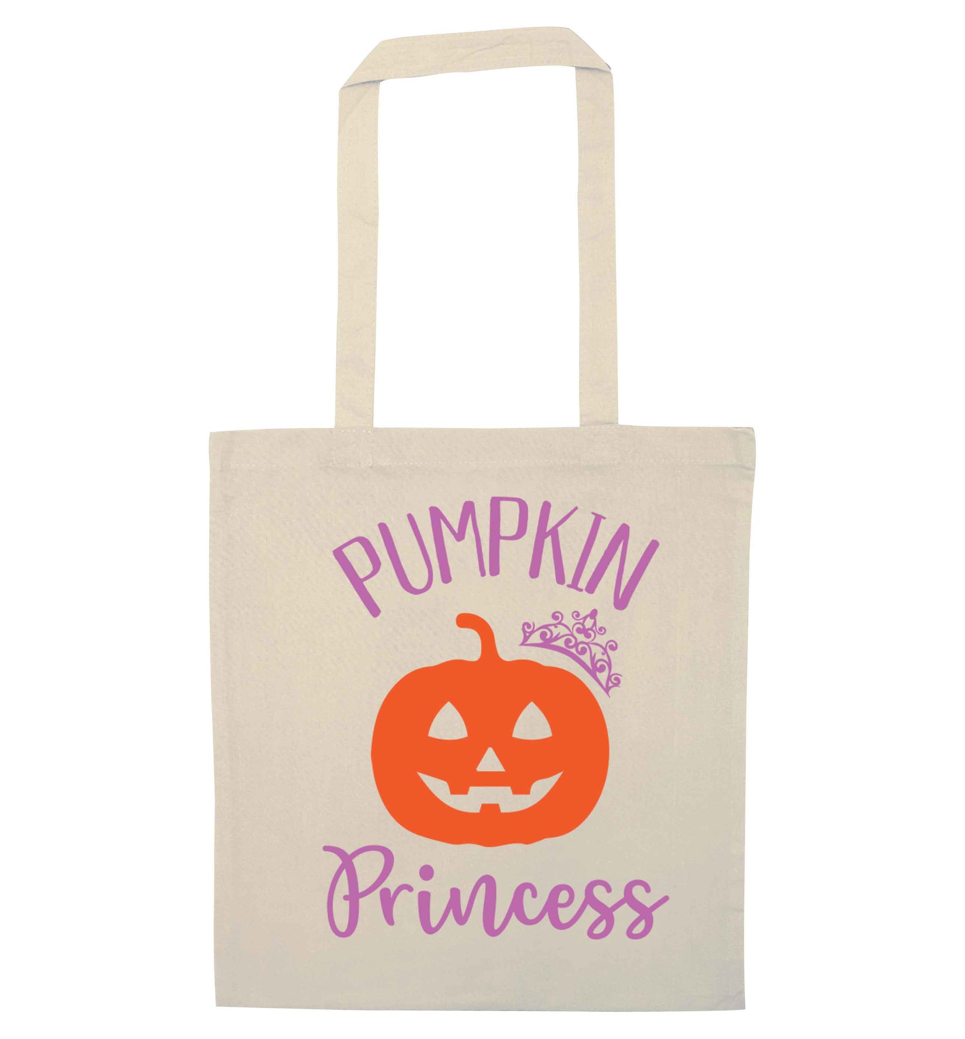 Happiness Pumpkin Spice natural tote bag