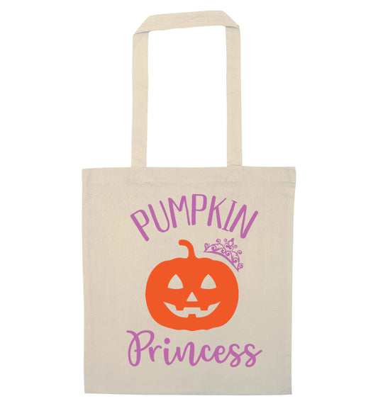 Happiness Pumpkin Spice natural tote bag
