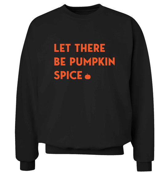 Let Be Pumpkin Spice adult's unisex black sweater 2XL