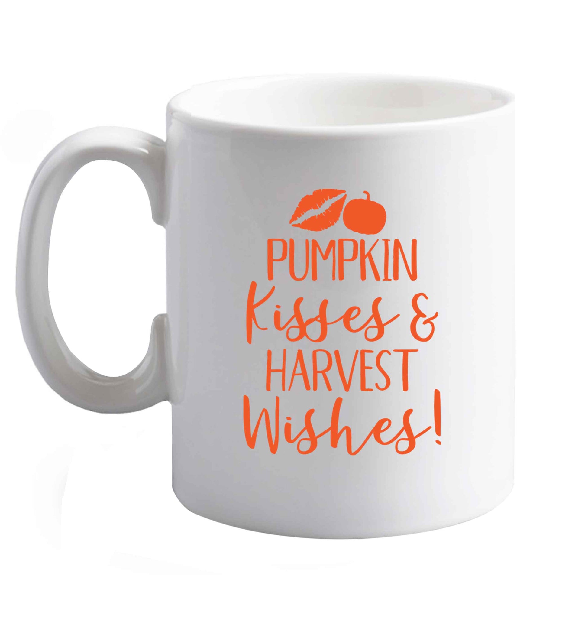 10 oz Favourite Type Pan Pancake ceramic mug right handed