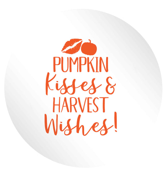 Pumpkin Kisses Harvest 24 @ 45mm matt circle stickers