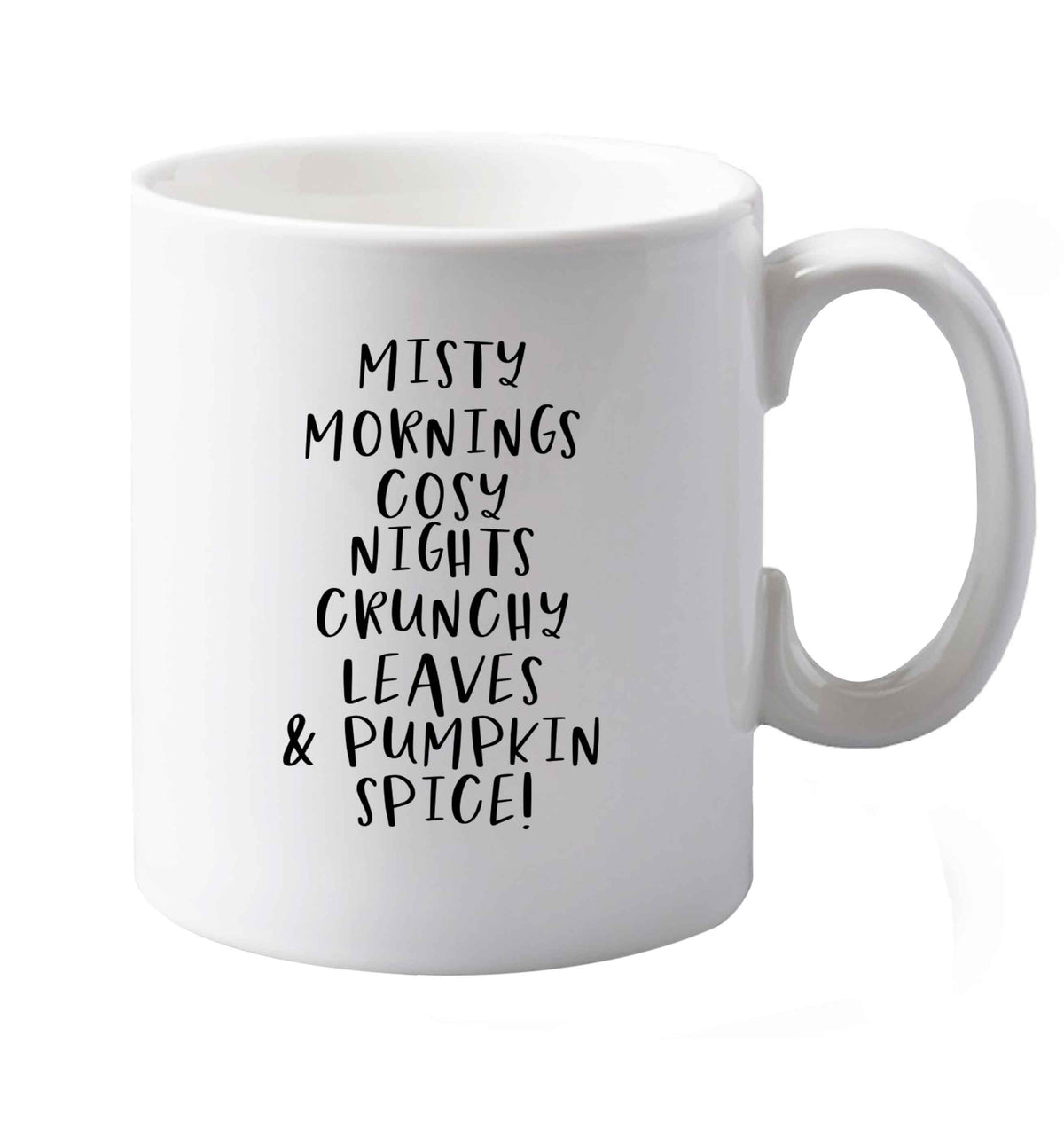 10 oz Favourite Type Pan Pancake ceramic mug both sides