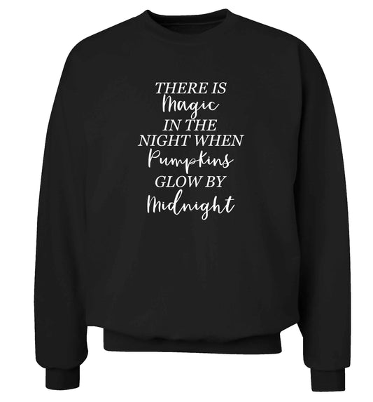 Magic in Night adult's unisex black sweater 2XL