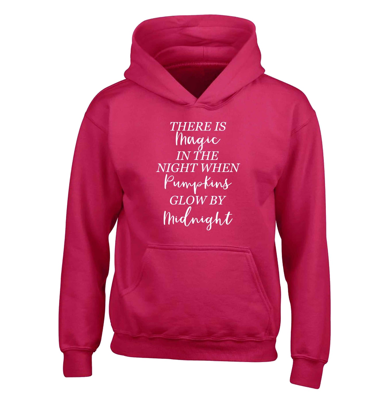 Magic in Night children's pink hoodie 12-13 Years