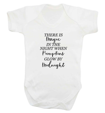 Magic in Night baby vest white 18-24 months