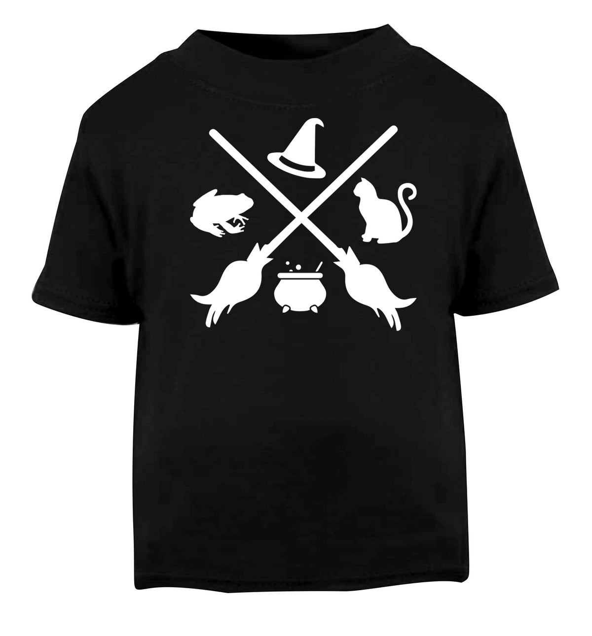 Witch symbol Black baby toddler Tshirt 2 years