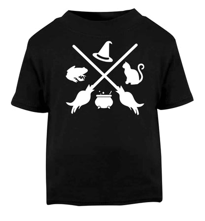 Witch symbol Black baby toddler Tshirt 2 years