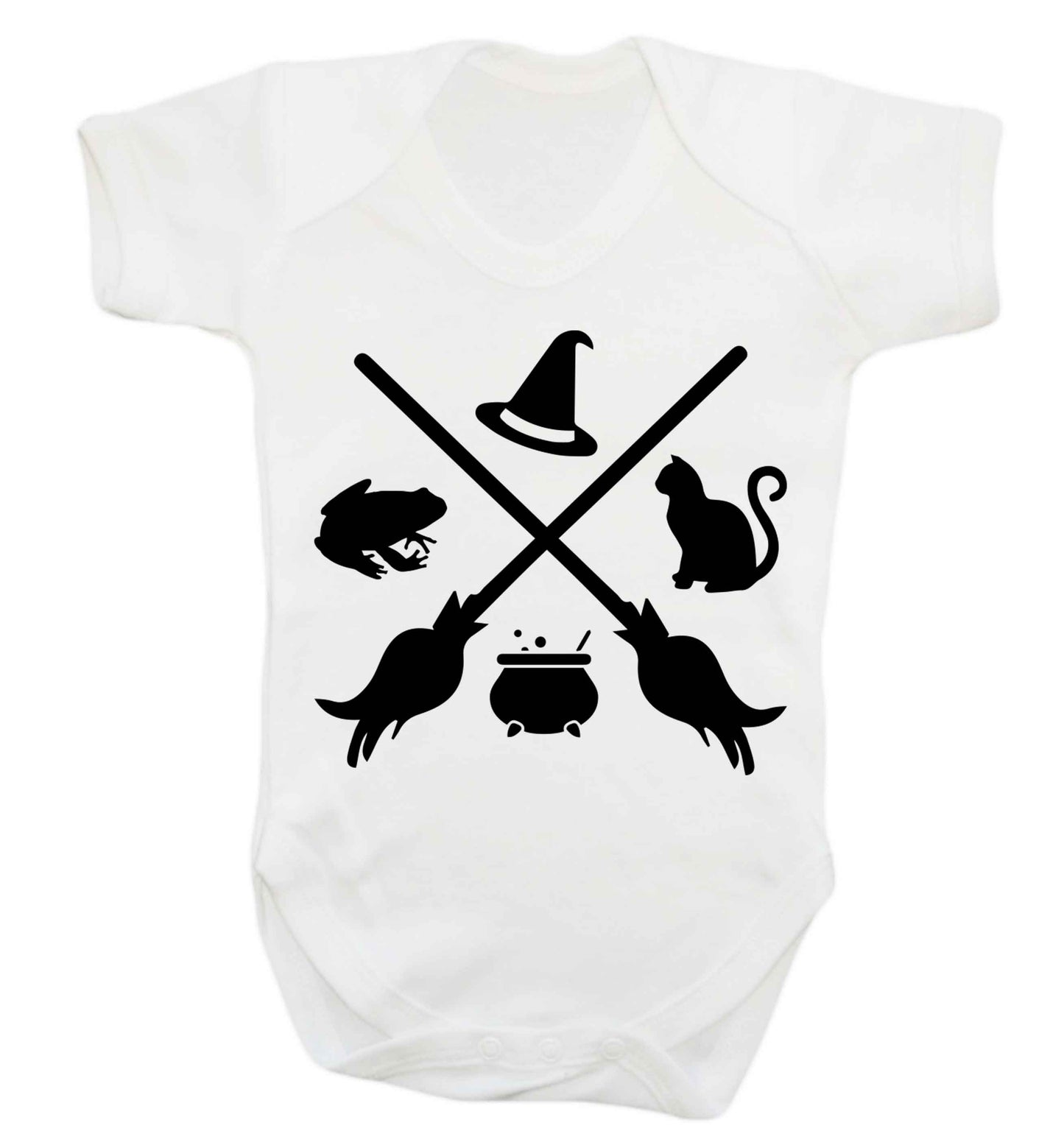 Witch symbol Baby Vest white 18-24 months