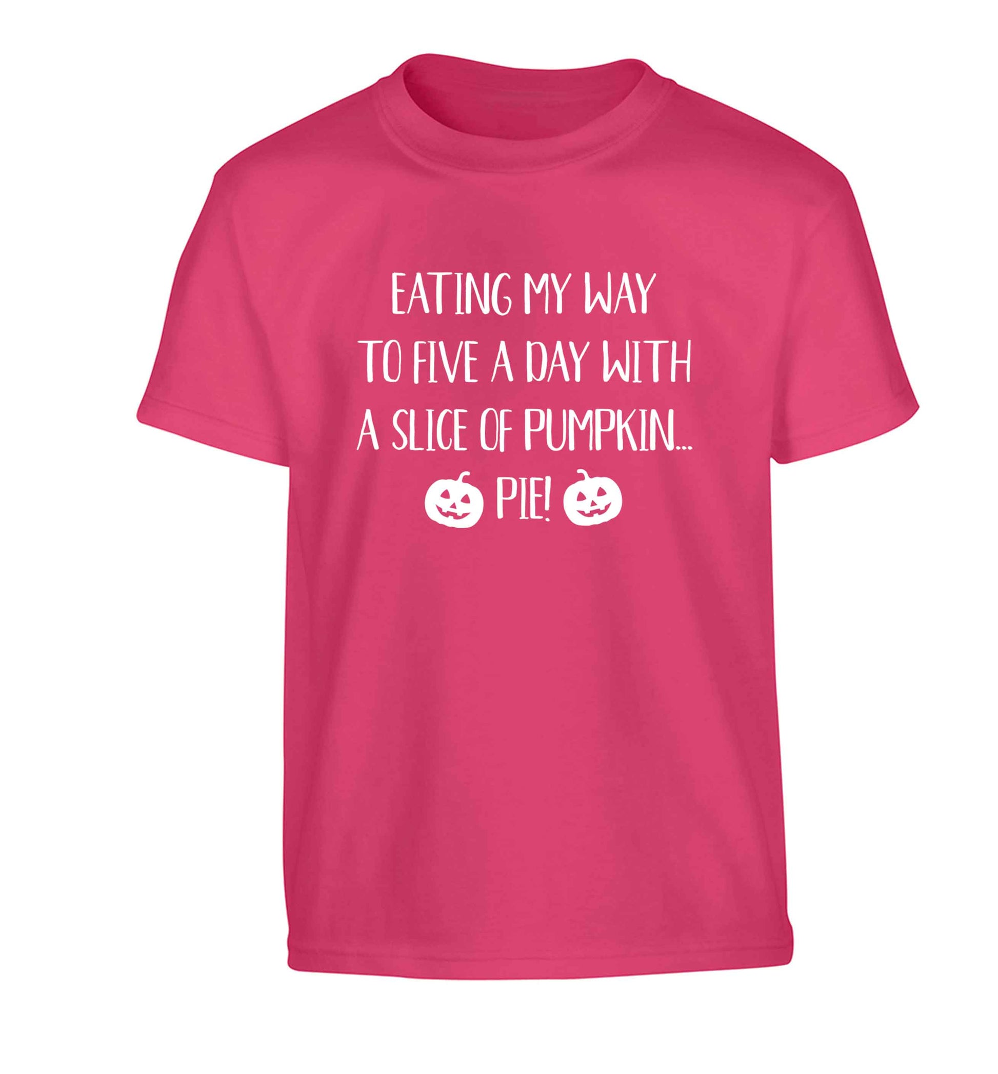 Magic in Night Children's pink Tshirt 12-13 Years