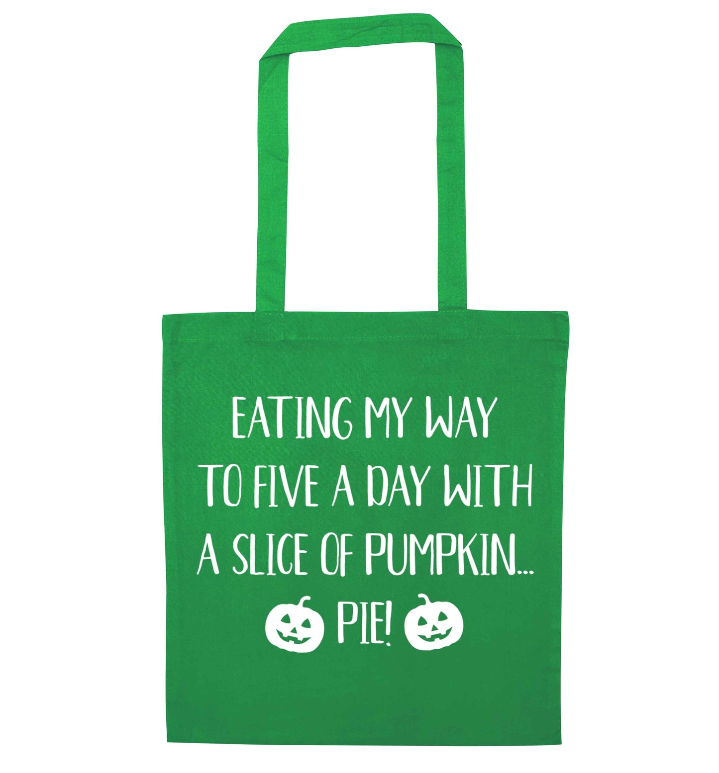Magic in Night green tote bag