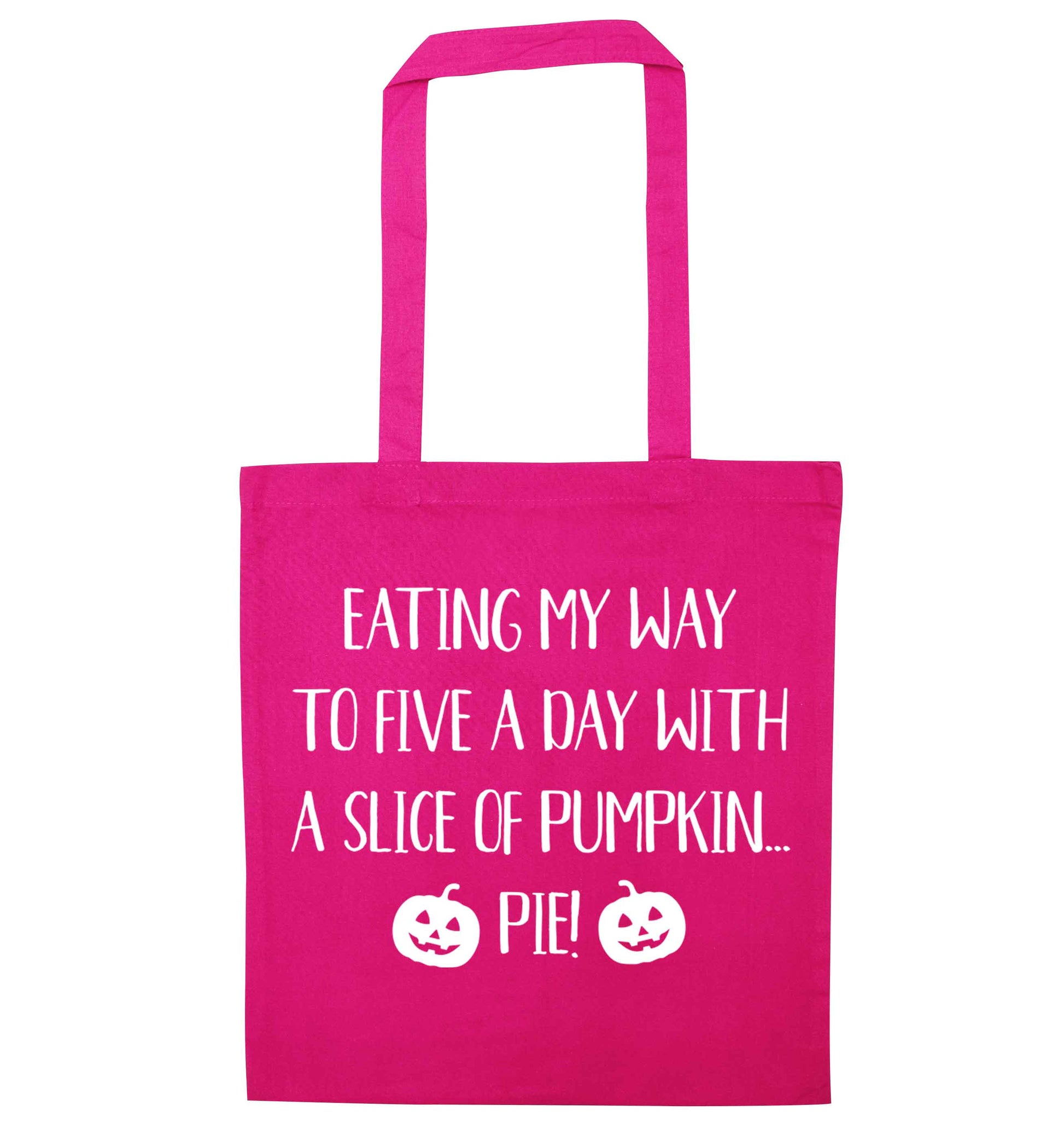 Magic in Night pink tote bag