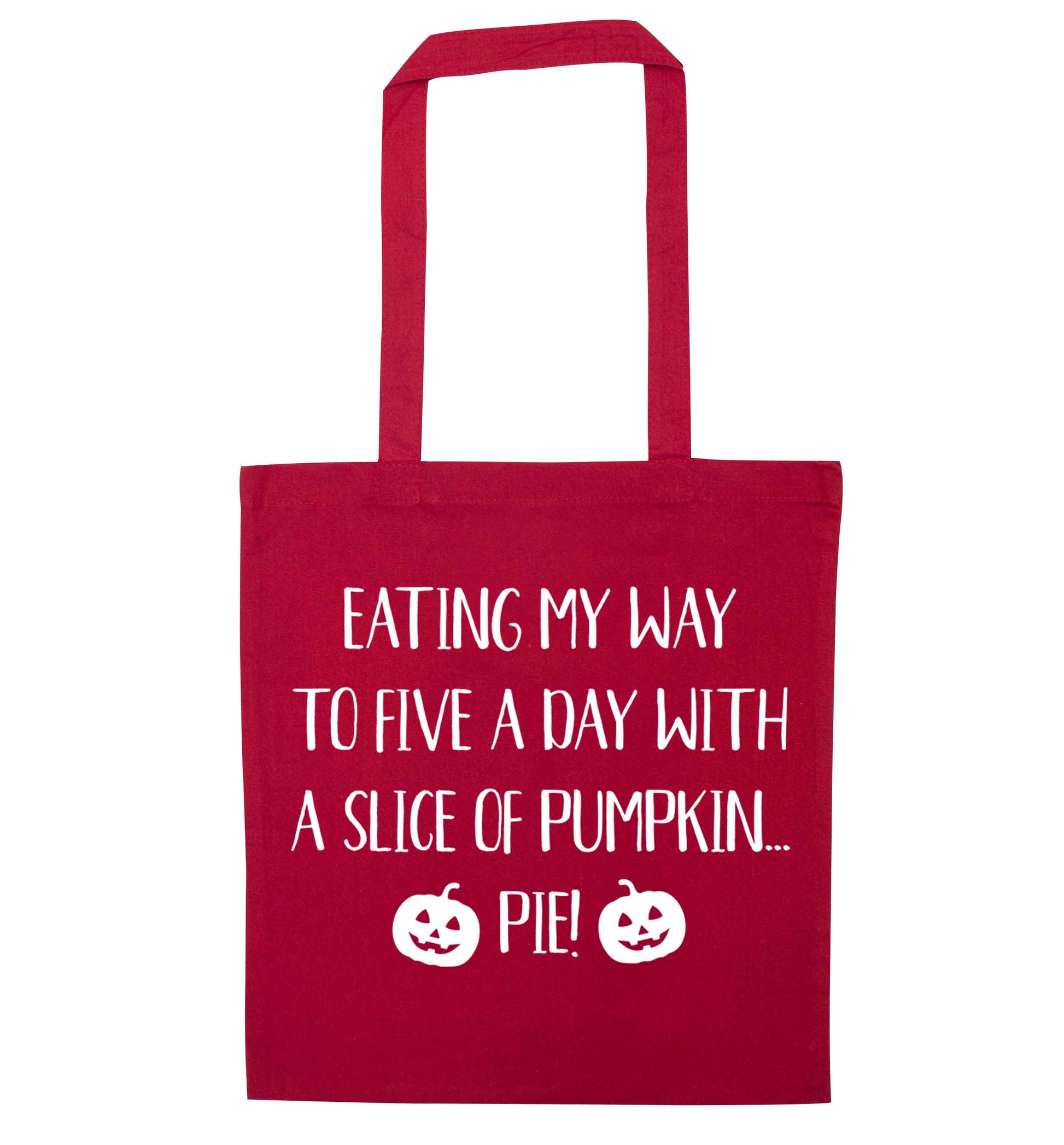 Magic in Night red tote bag