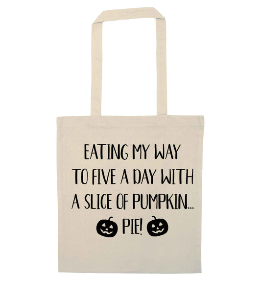 Magic in Night natural tote bag