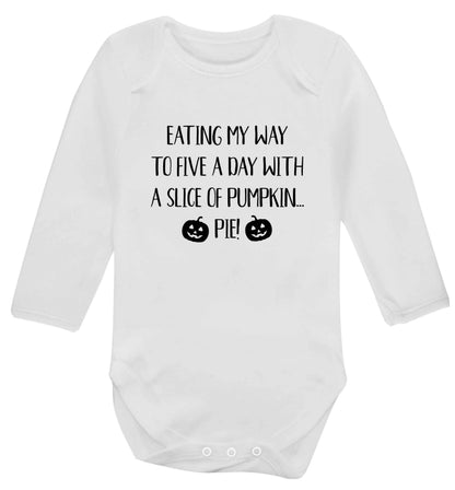 Magic in Night baby vest long sleeved white 6-12 months