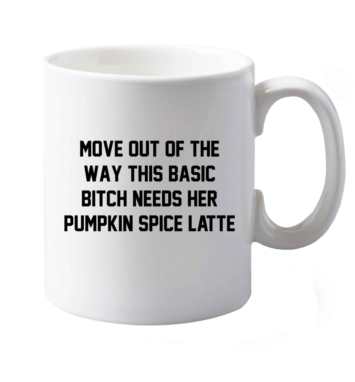 10 oz Favourite Type Pan Pancake ceramic mug both sides