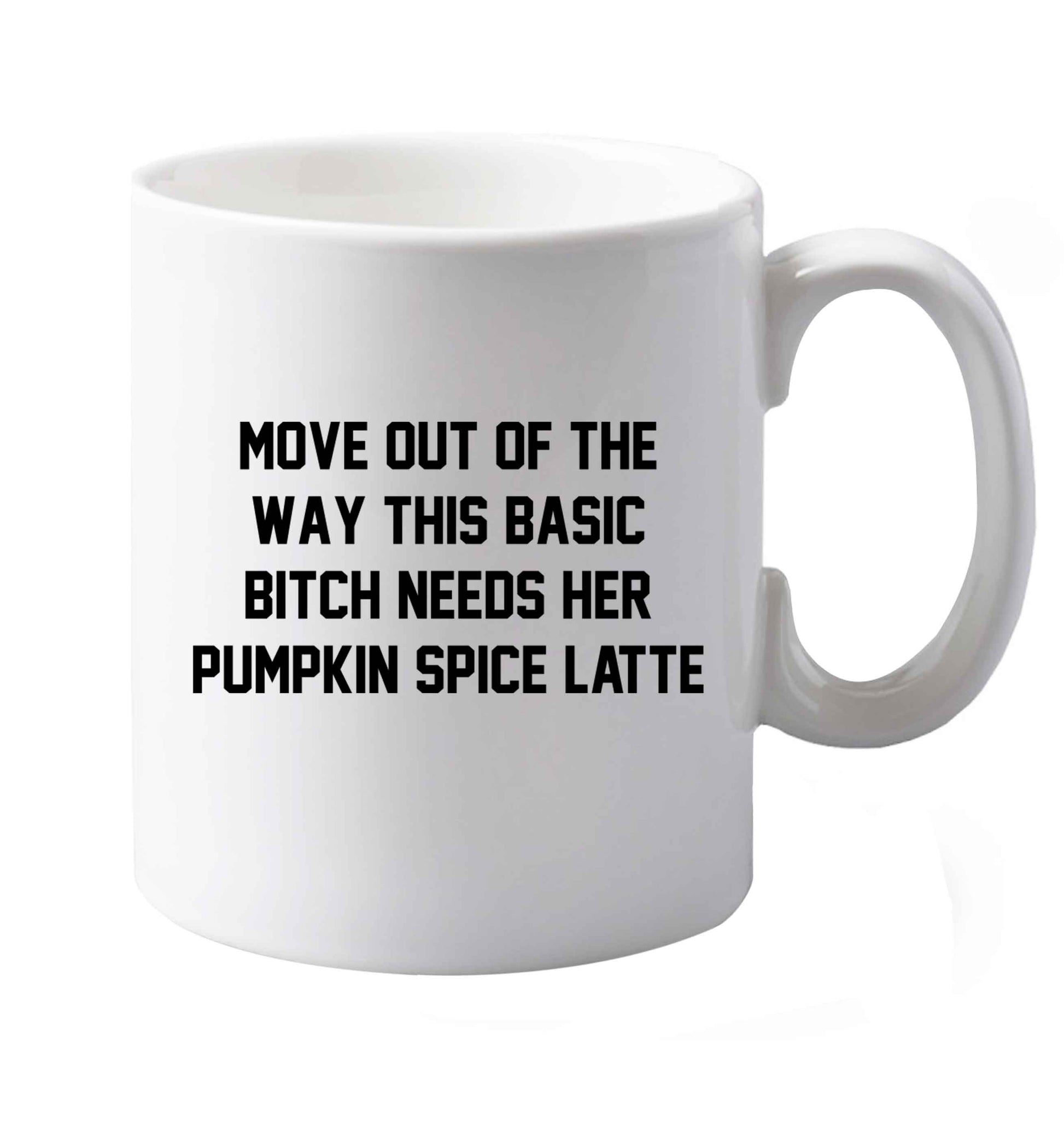 10 oz Favourite Type Pan Pancake ceramic mug both sides