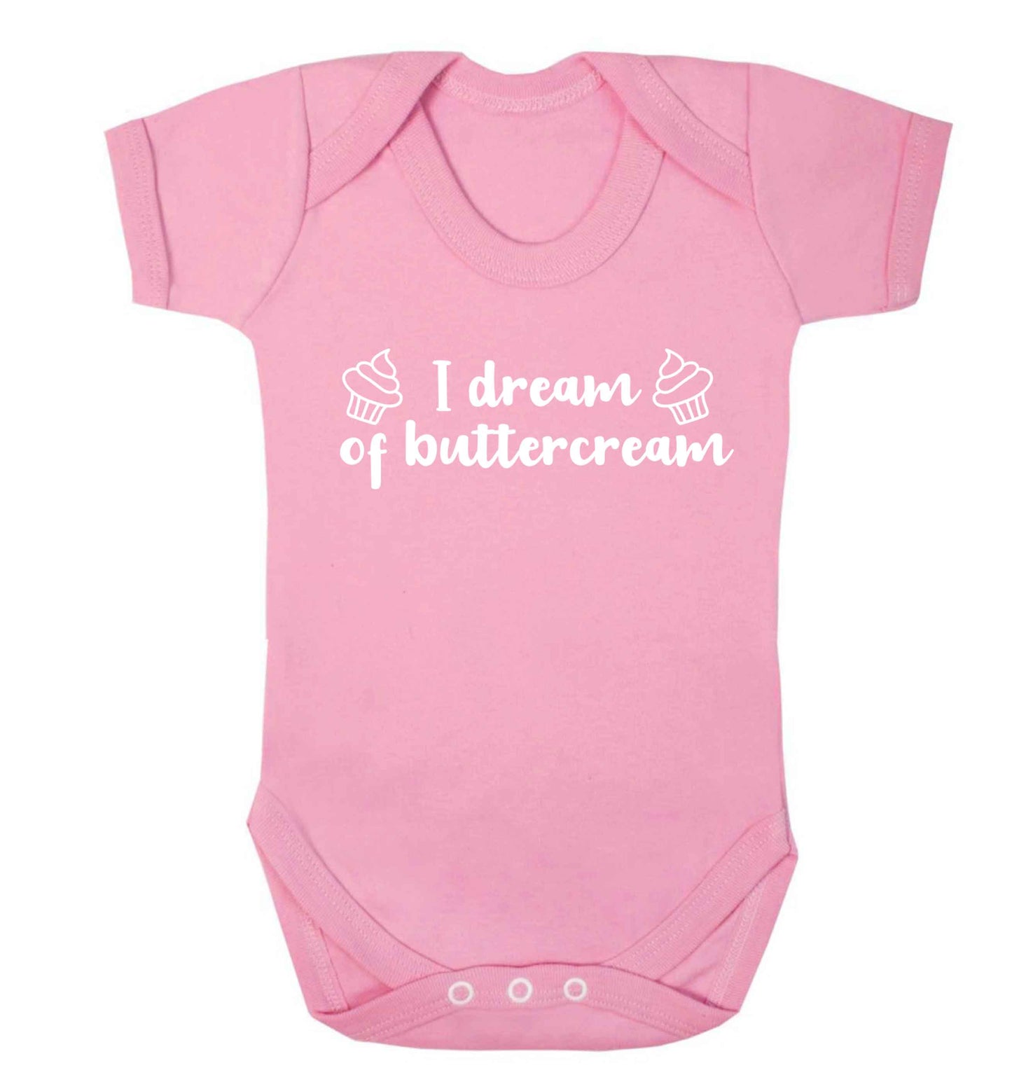 I dream of buttercream Baby Vest pale pink 18-24 months