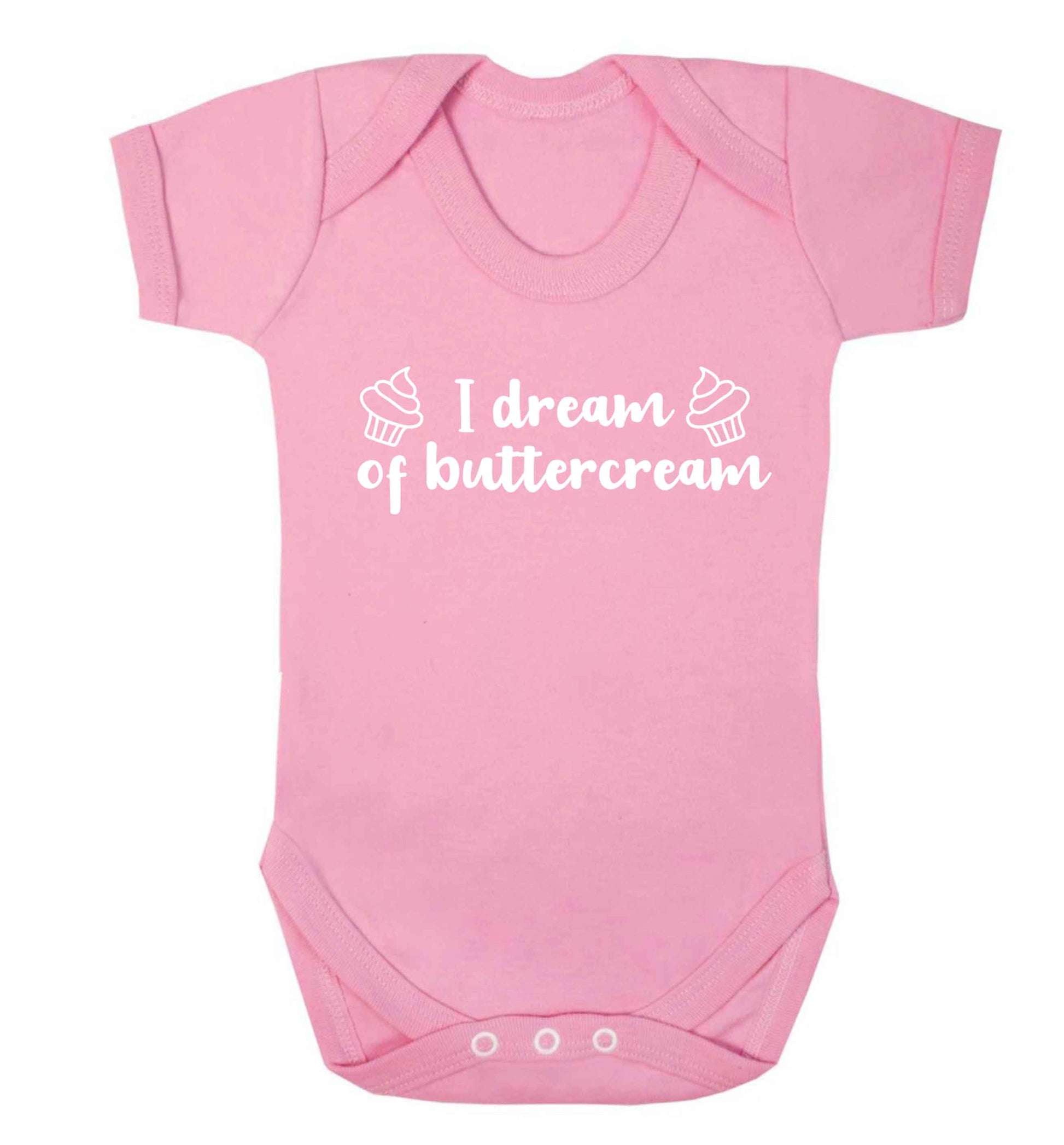 I dream of buttercream Baby Vest pale pink 18-24 months