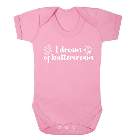 I dream of buttercream Baby Vest pale pink 18-24 months