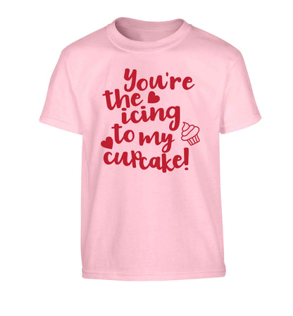 You're the icing to my cupcake Children's light pink Tshirt 12-13 Years