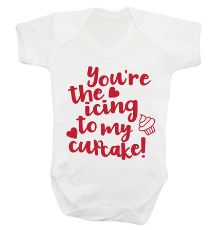 You're the icing to my cupcake Baby Vest white 18-24 months