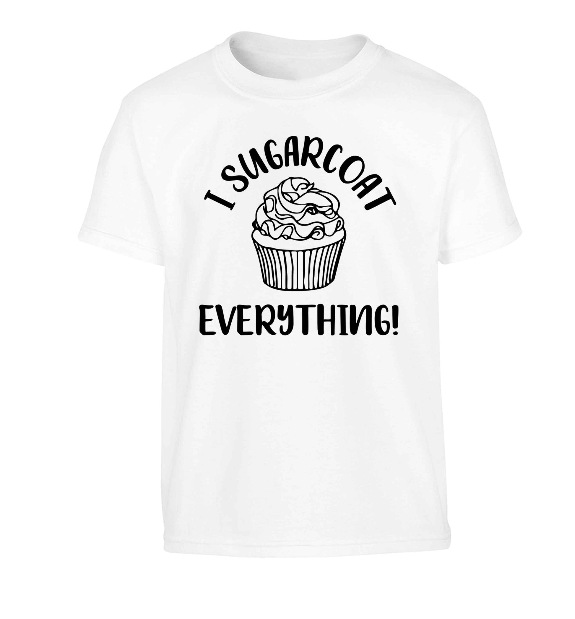 I sugarcoat everything Children's white Tshirt 12-13 Years