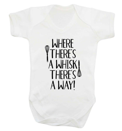 Where there's a whisk there's a way Baby Vest white 18-24 months