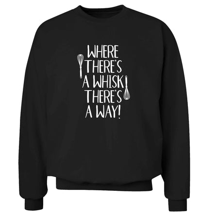 Good things come to those that bake Adult's unisex black Sweater 2XL