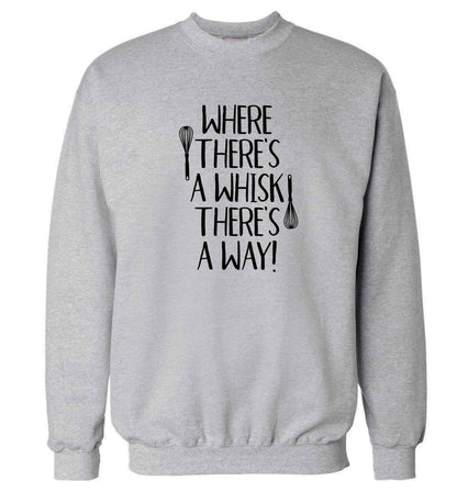 Good things come to those that bake Adult's unisex grey Sweater 2XL