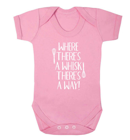 Good things come to those that bake Baby Vest pale pink 18-24 months