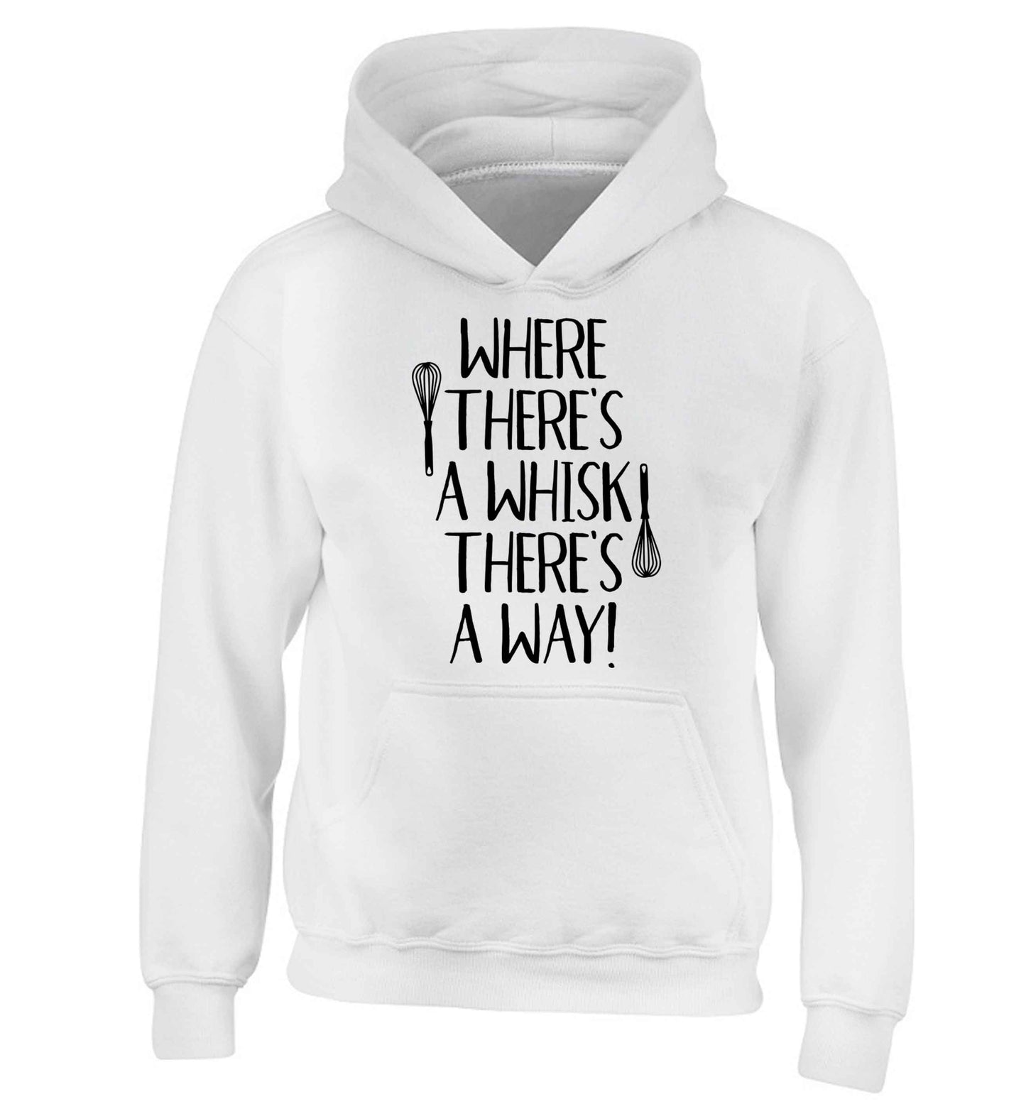 Good things come to those that bake children's white hoodie 12-13 Years