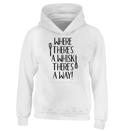 Good things come to those that bake children's white hoodie 12-13 Years