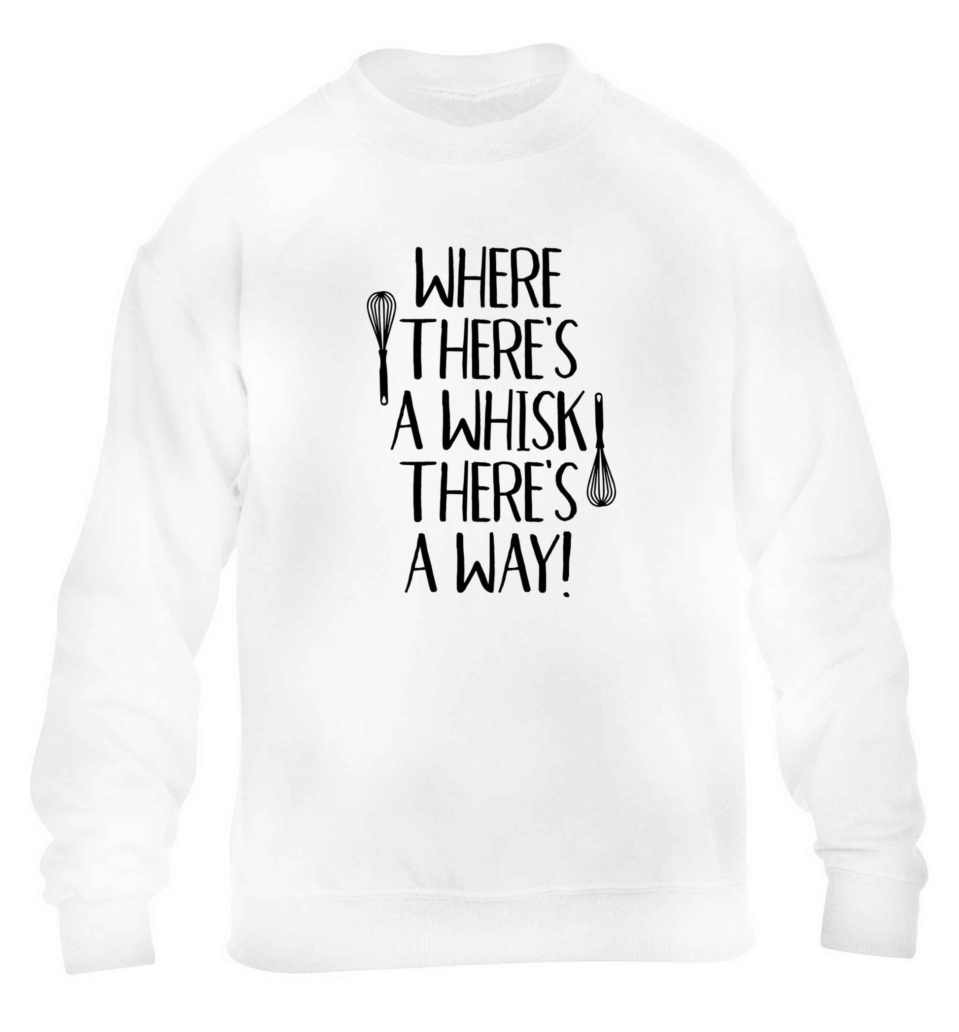 Good things come to those that bake children's white sweater 12-13 Years