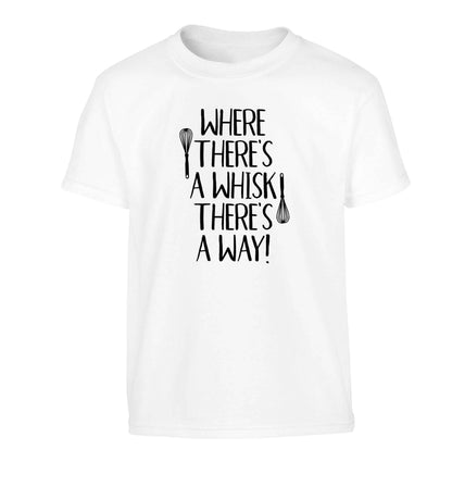 Good things come to those that bake Children's white Tshirt 12-13 Years