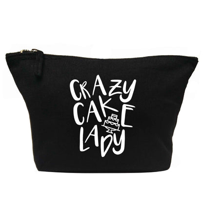 Crazy cake lady | makeup / wash bag