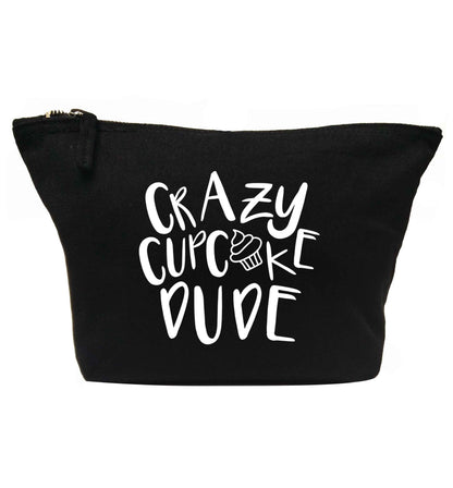 Crazy cupcake dude | makeup / wash bag