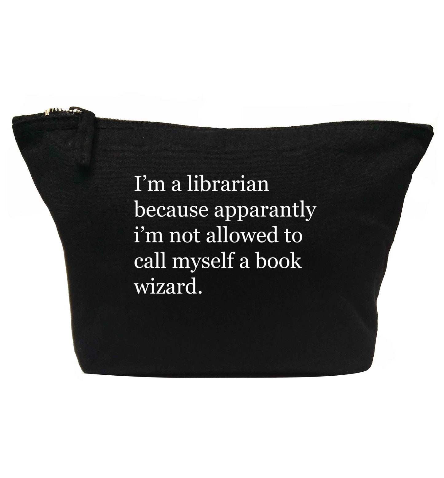 iÕm a librarian because apparantly iÕm not allowed to call myself a book wizard | makeup / wash bag