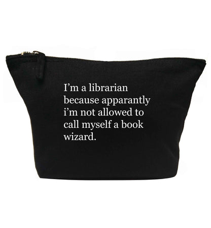 iÕm a librarian because apparantly iÕm not allowed to call myself a book wizard | makeup / wash bag