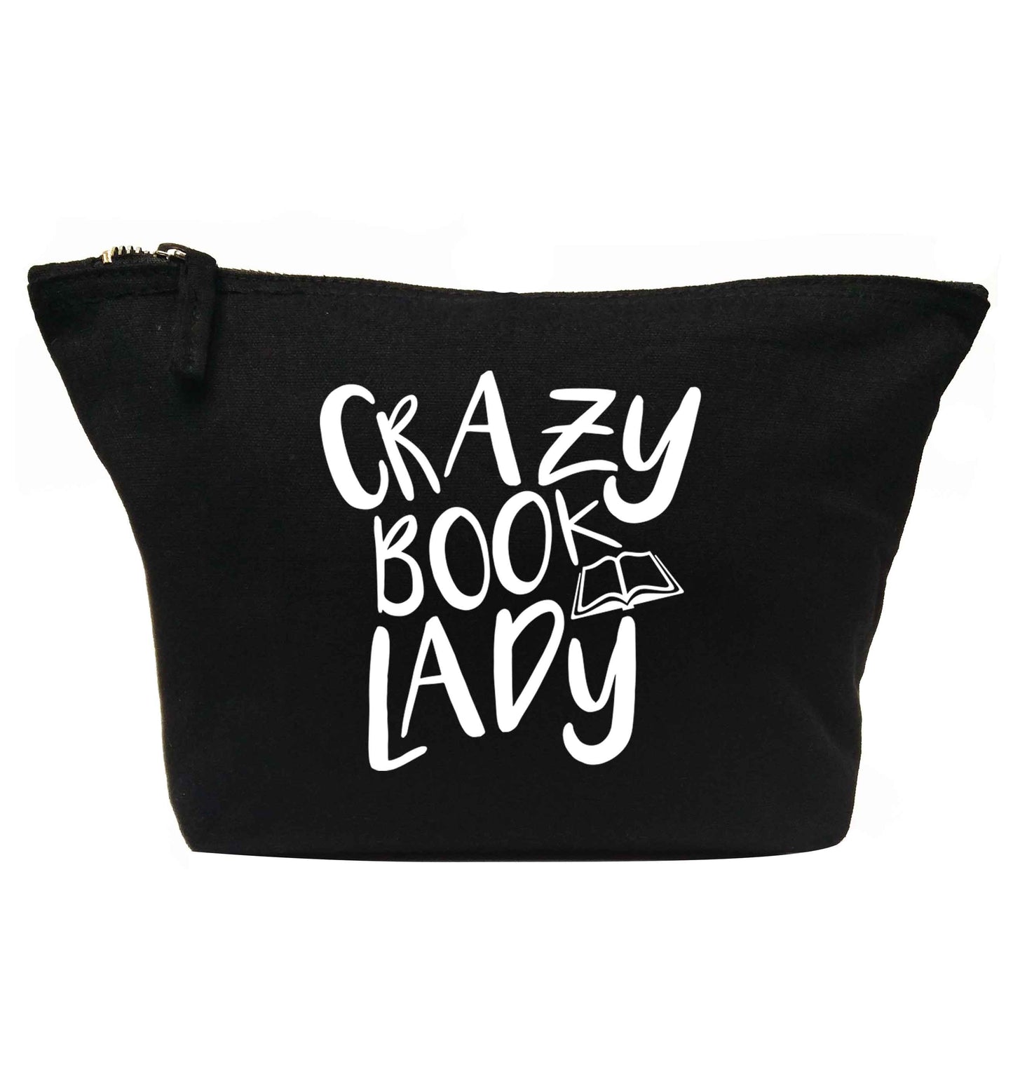 Crazy book lady | makeup / wash bag