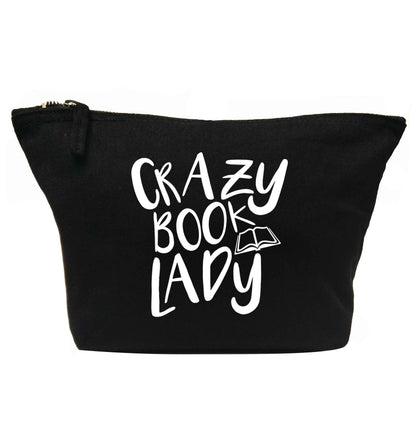 Crazy book lady | makeup / wash bag