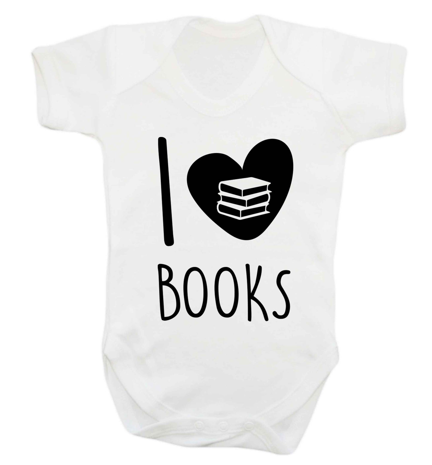 I love books Baby Vest white 18-24 months
