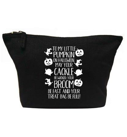 To my little pumpkin on halloween | Makeup / wash bag