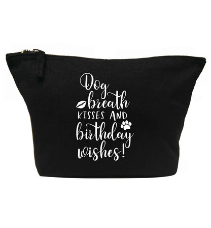 Dog breath kisses and christmas wishes | makeup / wash bag