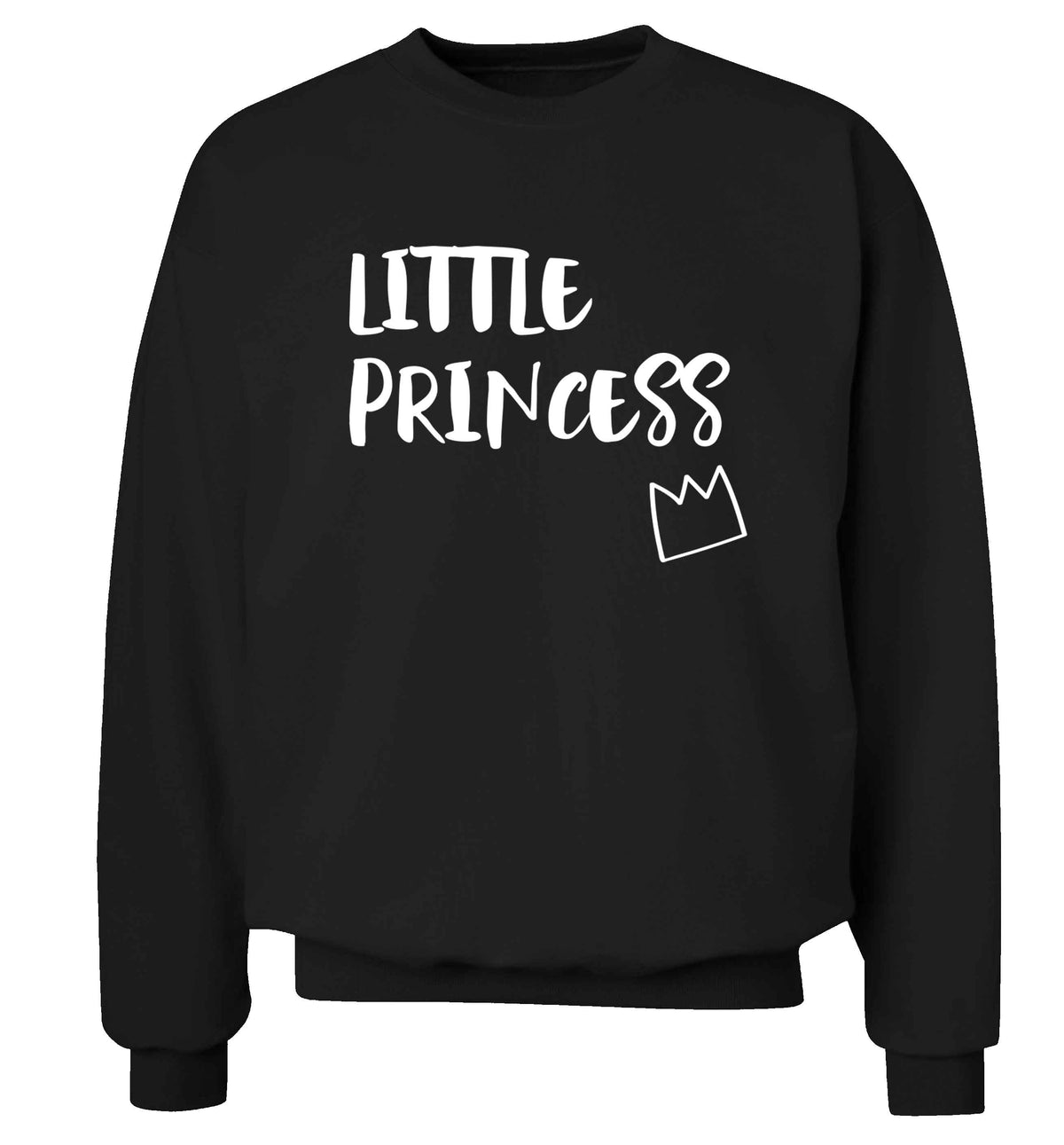 Little princess Adult's unisex black Sweater 2XL