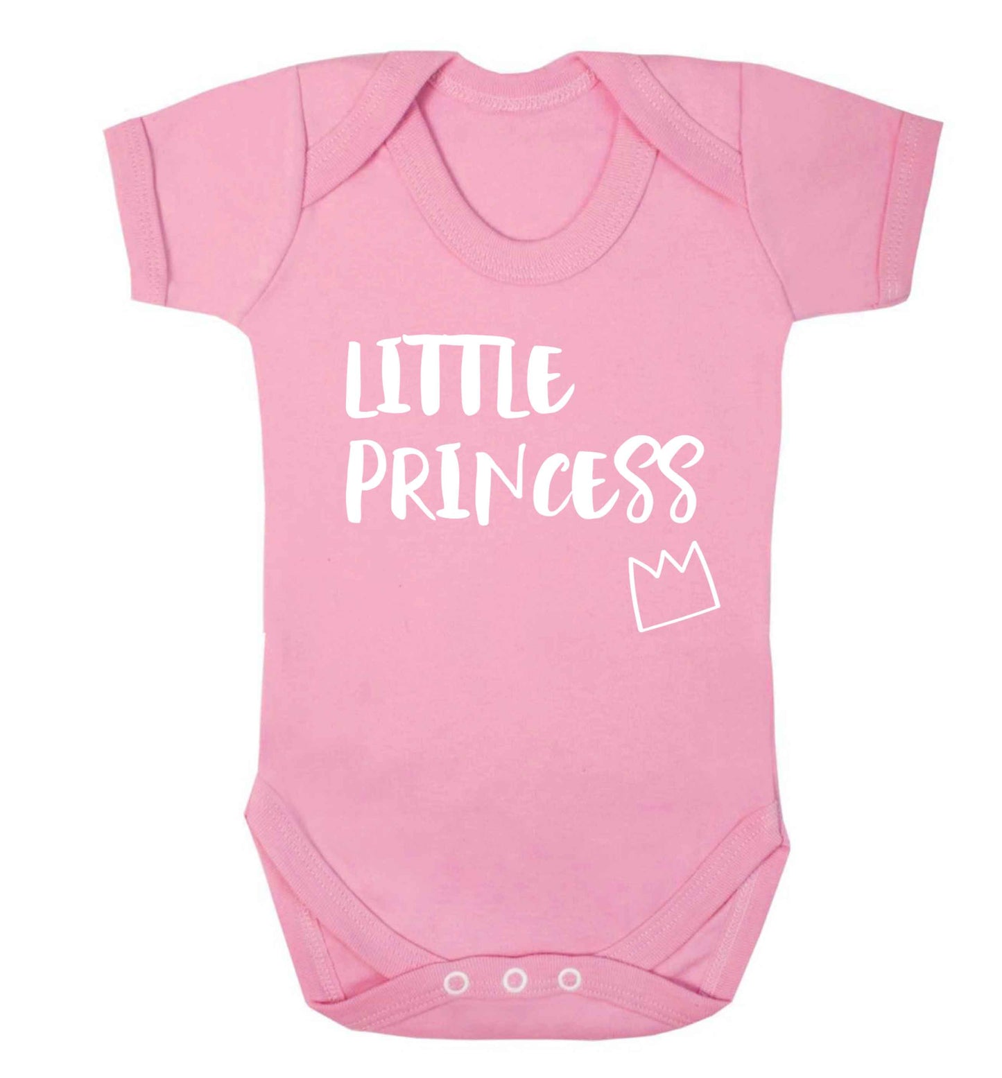 Little princess Baby Vest pale pink 18-24 months