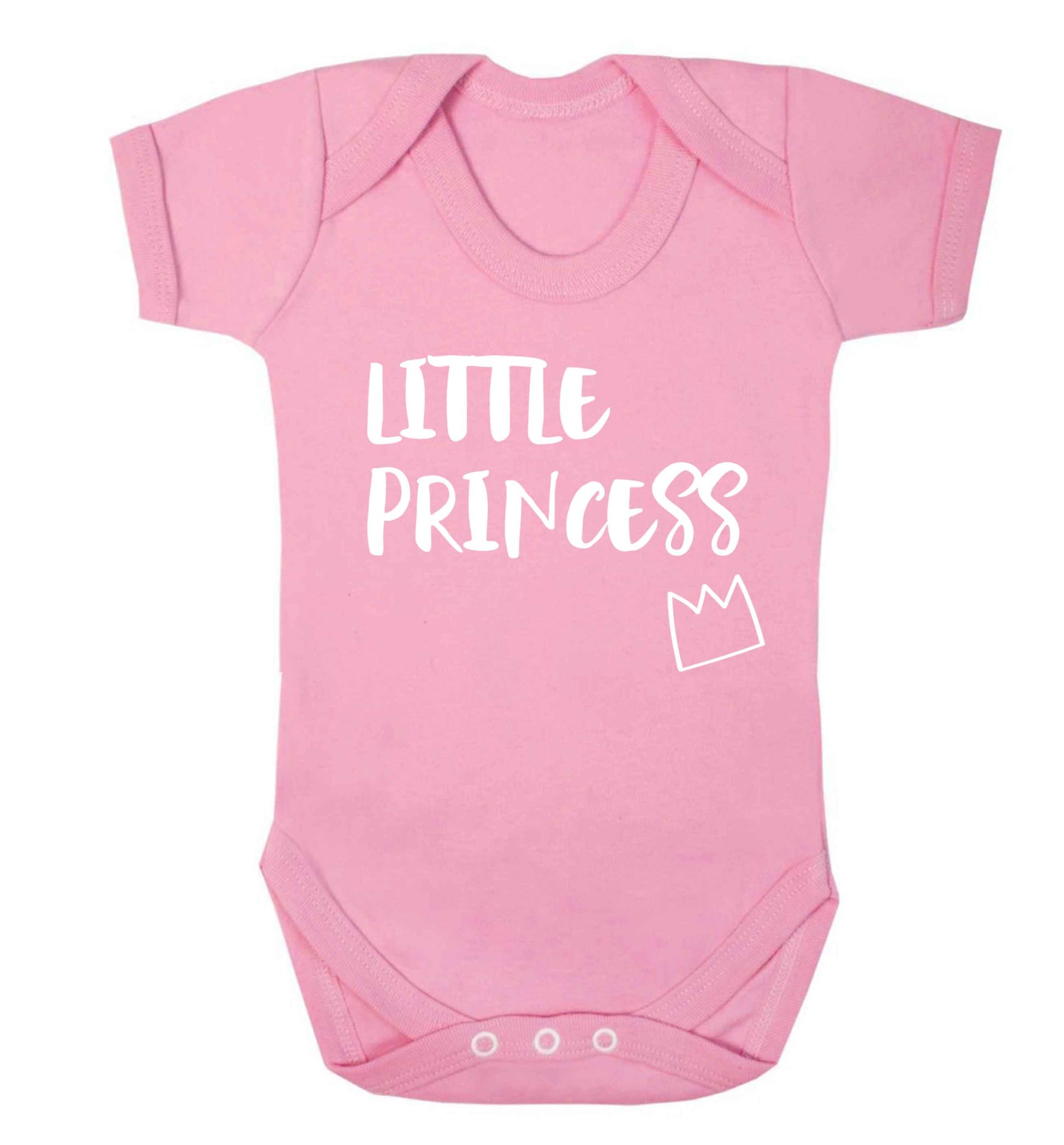 Little princess Baby Vest pale pink 18-24 months