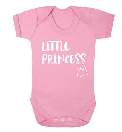 Little princess Baby Vest pale pink 18-24 months