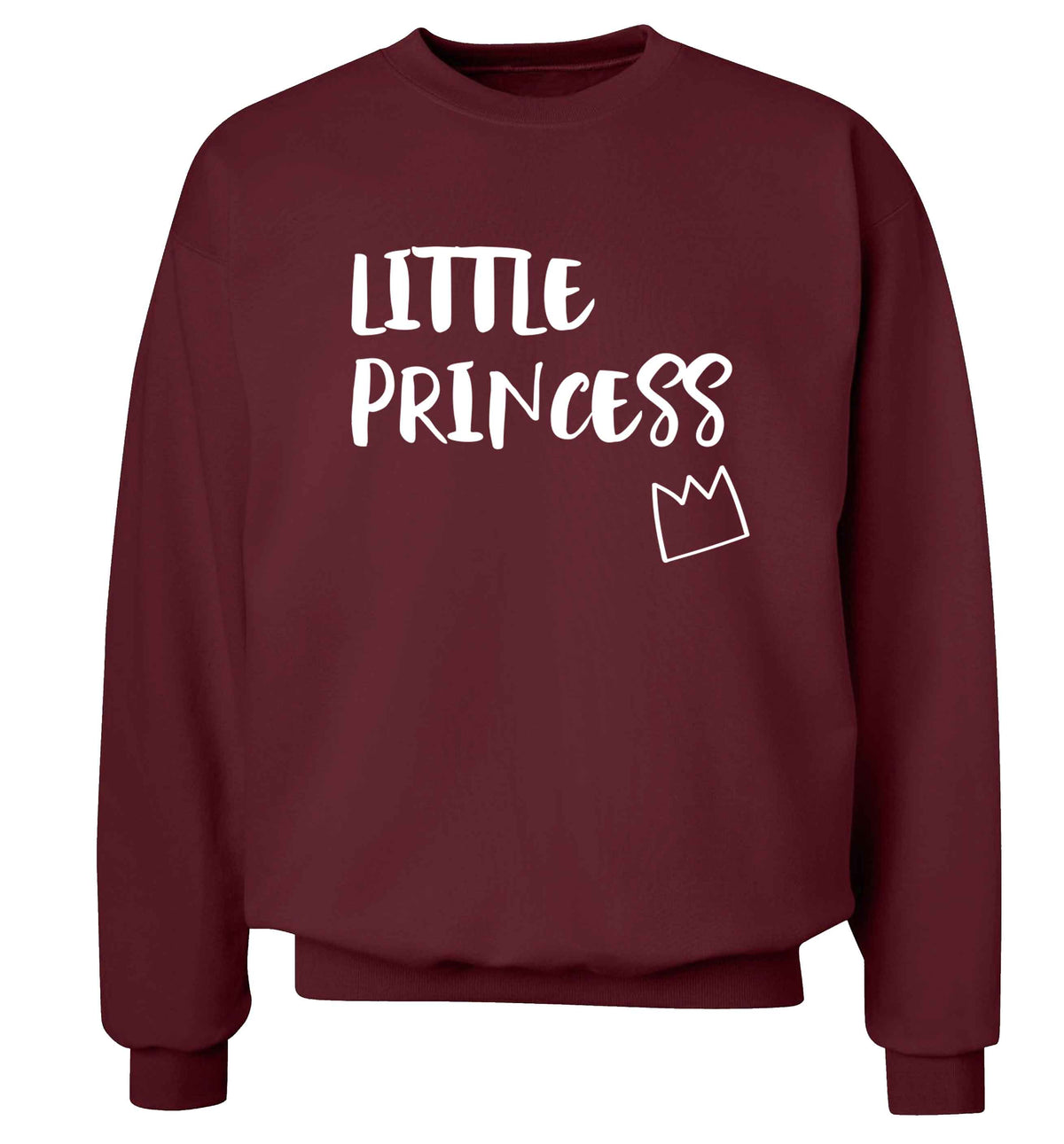 Little princess Adult's unisex maroon Sweater 2XL